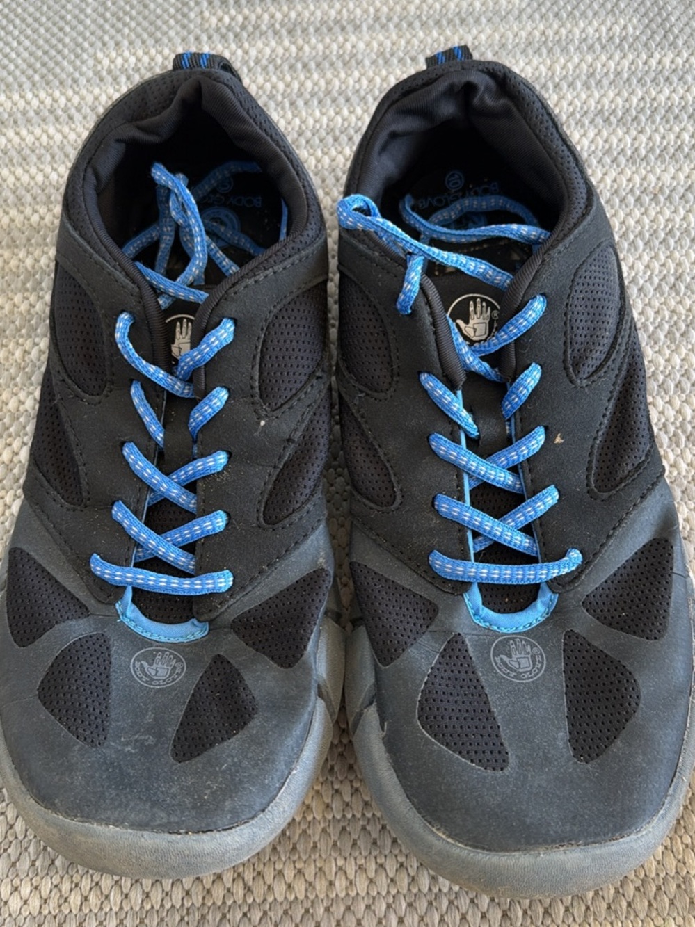 Body Glove Men’s Black water Shoes with Blue Laces
